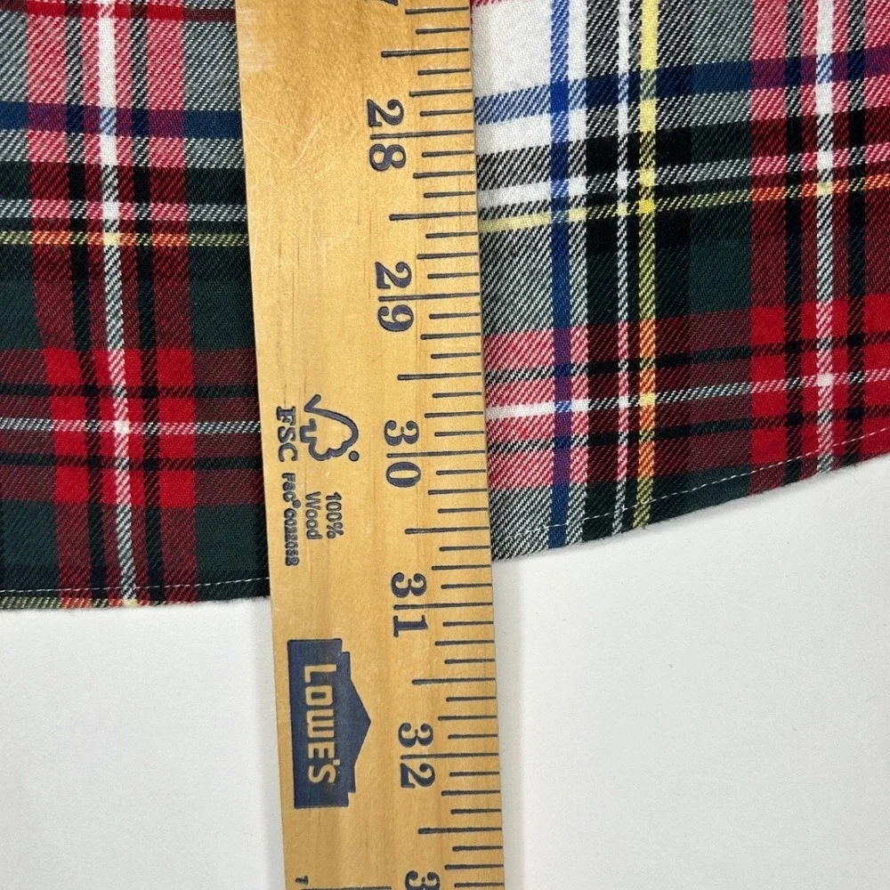 Polo Ralph Lauren Button Down XXL Mens Multi Color Plaid Flannel Performance